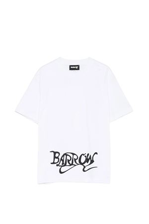 White cotton T-shirt BARROW KIDS | S6BKJUTH075002